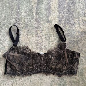 Skarlett black-beige Lace Underwire Bra
